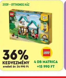 Auchan LEGO Creator 3w1Othonos Ház (31139) ajánlat