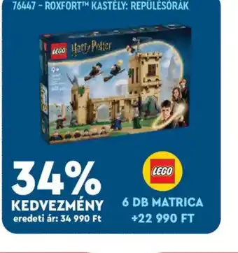 Auchan LEGO Harry Potter Roxfort™ Kasztel: Repulsorak ajánlat