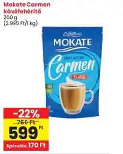 Interspar Mokate Carmen kávéfehérítő ajánlat