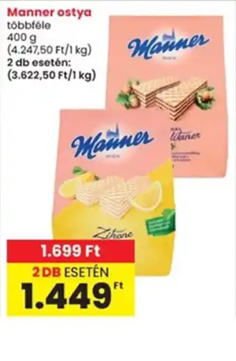 Interspar Manner ostya ajánlat