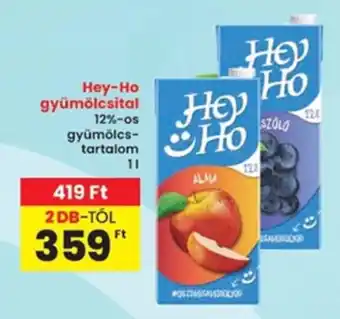 Interspar Hey-Ho gyümölcsital ajánlat