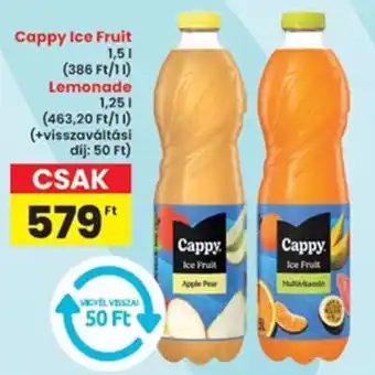 Interspar Cappy Ice Fruit / Lemonade ajánlat