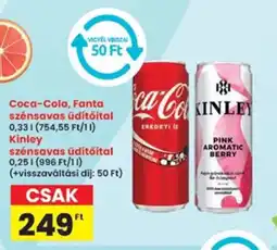 Interspar Coca-Cola, Fanta szénsavas üdítőital ajánlat