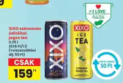 Interspar XIXO szénsavas Üdítőital, jeges tea ajánlat