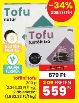 Spar Toffini tofu ajánlat