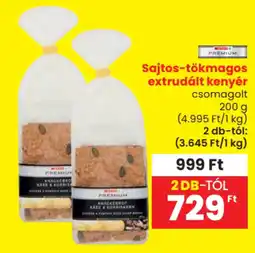 Spar Sajtos-tökmagos extrudált kenyér ajánlat