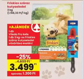 Interspar Friskies száraz kutyaeledel ajánlat