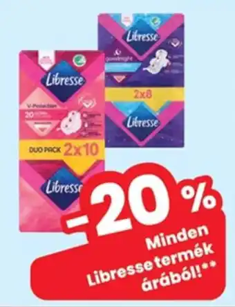 Interspar Libresse termék árából ajánlat