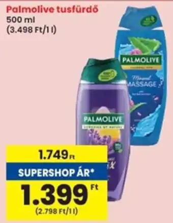 Interspar Palmolive tusfürdő ajánlat