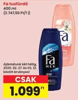 Interspar Fa tusfürdő ajánlat