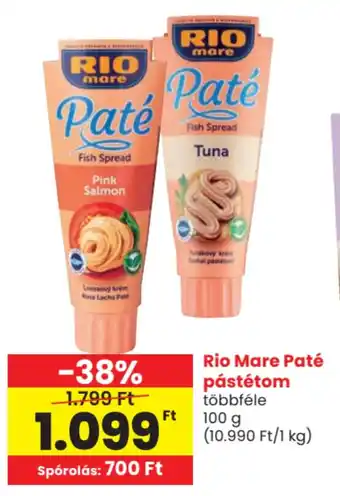 Spar Rio Mare paté pástétom ajánlat