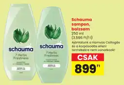 Spar Schauma sampon, balzsam ajánlat