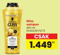 Spar Gliss sampon ajánlat