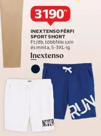 Auchan Inextenso férfi sport short ajánlat