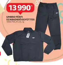 Auchan Umbro férfi szabadidő együttes ajánlat