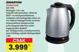 Interspar Smarton. vízforraló ajánlat