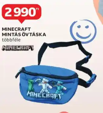 Auchan Minecraft mintás övtáska ajánlat