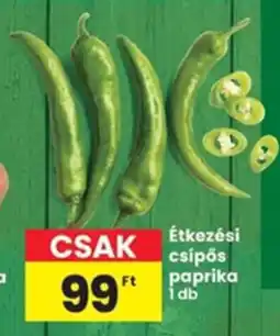 Interspar Étkezési csípős paprika ajánlat