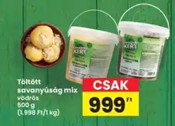 Interspar Töltött savanyúság mix vödrös ajánlat