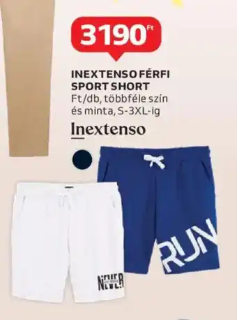 Auchan Inextenso férfi sport short ajánlat