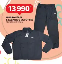 Auchan Umbro férfi szabadidő együttes ajánlat