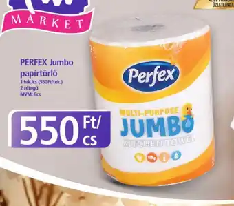 PlusMarket Perfex jumbo papírtörlő ajánlat