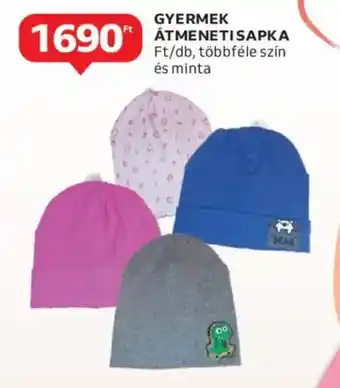 Auchan Gyermek atmeneti sapka ajánlat