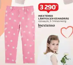 Auchan Inextenso lányka 3/4-es nadrág ajánlat