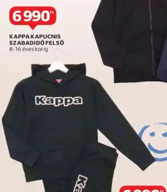 Auchan Kappa kapucnis szabadidő felső ajánlat