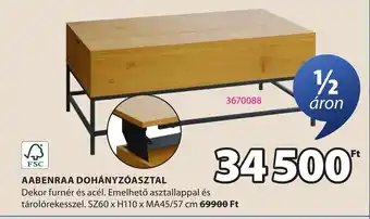 JYSK Aabenraa dohányzóasztal ajánlat