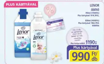 PlusMarket LENOR öblítő ajánlat