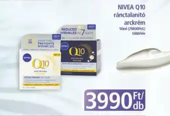 PlusMarket Nivea q10 ránctalanító arckrém ajánlat