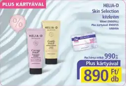 PlusMarket Helia-d skin selection kézkrém ajánlat