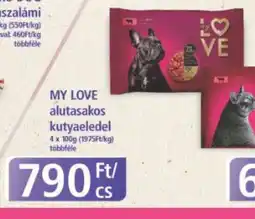 PlusMarket My love alutasakos kutyaeledel ajánlat