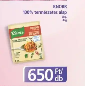 PlusMarket Knorr 100% természetes alap ajánlat