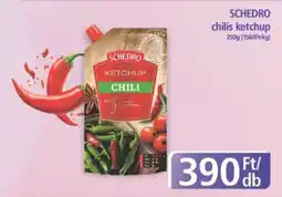 PlusMarket Schedro chilis ketchup ajánlat