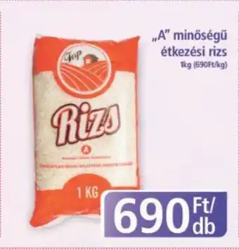 PlusMarket ,,A" minőségű étkezési rizs ajánlat