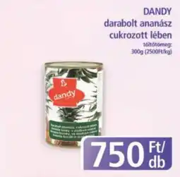 PlusMarket Dandy darabolt ananász cukrozott lében ajánlat