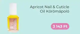 Douglas Apricot Nail & Cuticle Oil Körömápoló ajánlat