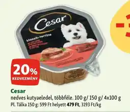 Fressnapf Cesar nedves kutyaeledel ajánlat