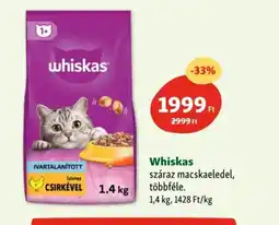 Fressnapf Whiskas száraz macskaeledel ajánlat