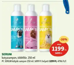 Fressnapf SERUM kutyasampon ajánlat