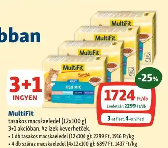 Fressnapf MultiFit tasakos macskaeledel ajánlat