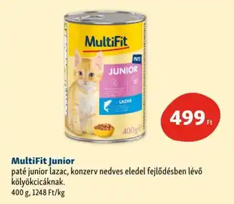 Fressnapf MultiFit Junior paté junior lazac ajánlat