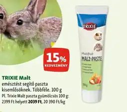 Fressnapf TRIXIE Malt emésztést segítő paszta ajánlat