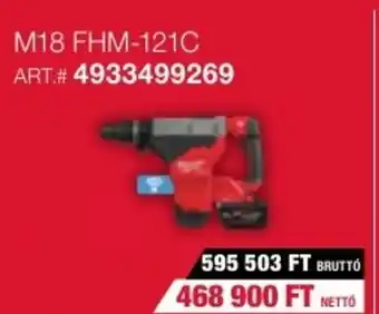 Milwaukeetool M18 FHM-121C ajánlat