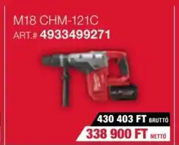 Milwaukeetool M18 CHM-121C ajánlat