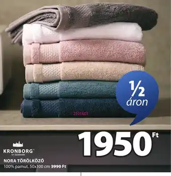 JYSK Kronborg Nora törölköző ajánlat