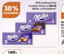 Müller Milka táblás csokoládé ajánlat