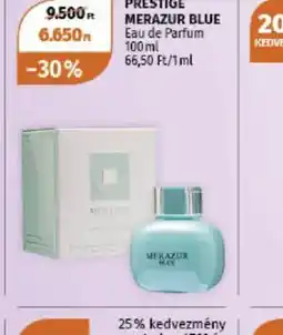 Müller Prestige Merazur Blue Eau de Parfum ajánlat